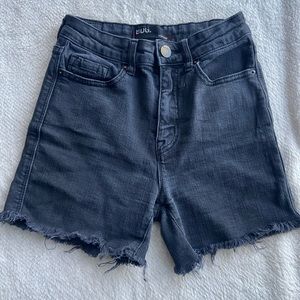 BDG High Rise Black Shorts